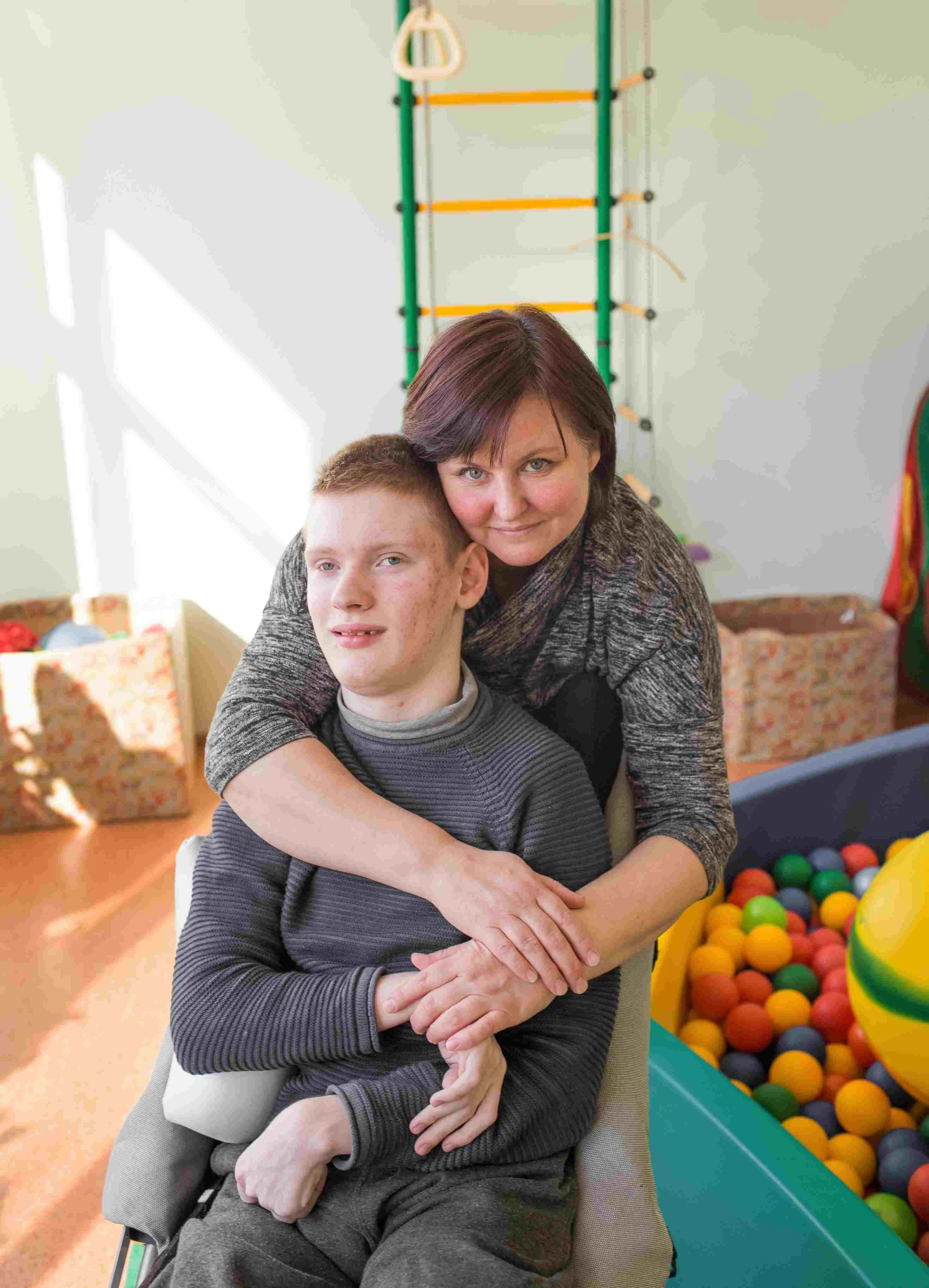 personen met een neurologische ziekte vertegenwoordigt